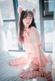 DJAWA Photo - Myu_a_ (뮤아): "Catgirl in Pink" (72 photos) P14 No.9cf783