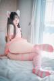 DJAWA Photo - Myu_a_ (뮤아): "Catgirl in Pink" (72 photos) P31 No.ea1e25