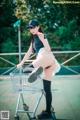 DJAWA Photo - Jeong Jenny (정제니): "Classic Athletic Girl in Navy Blue" (71 photos)